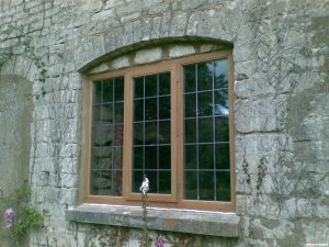 Windows made from wood