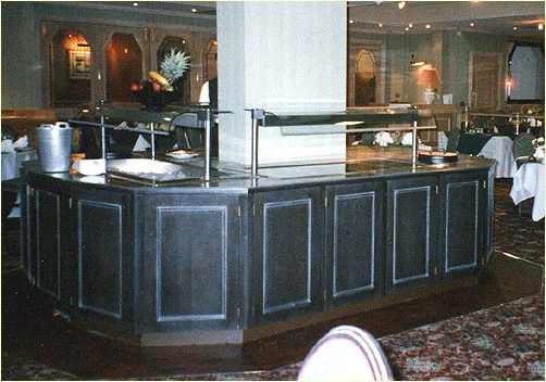 Servery Counter for a Cheltenham Hotel