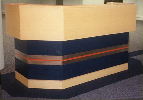 Reception Counter for Scottish Provident - Brighton
