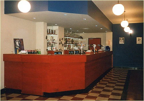 Bar Counter in Birmingham Nightclub
