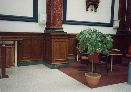 Timber Panelling - Midlands Bank, Southport